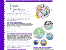 Tablet Screenshot of graphicpersuasion.com